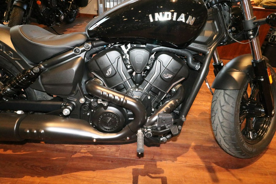 2025 Indian Motorcycle® Scout® Sixty Bobber Black Metallic