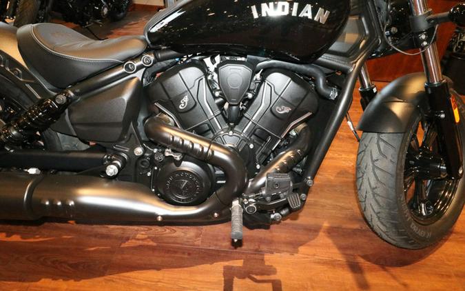 2025 Indian Motorcycle® Scout® Sixty Bobber Black Metallic