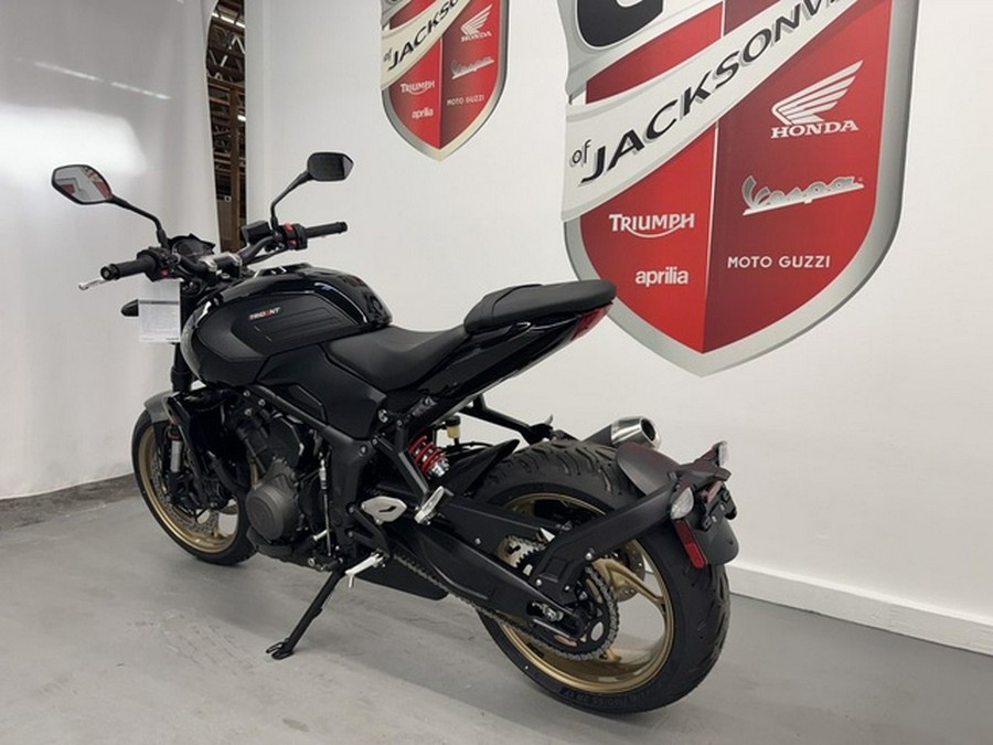 2026 Triumph Trident 800 Jet Black