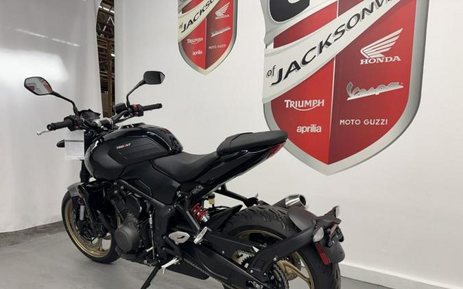 2026 Triumph Trident 800 Jet Black