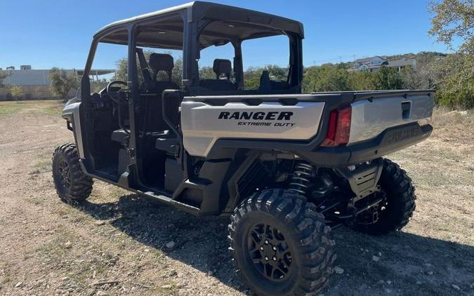 New 2024 POLARIS RANGER CREW XD 1500 PREMIUM TURBO SILVER