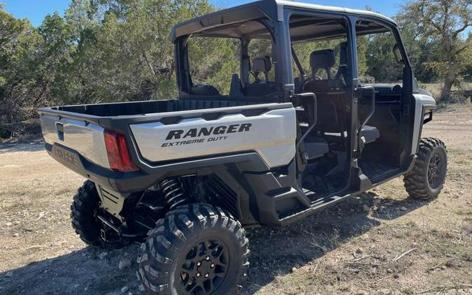 New 2024 POLARIS RANGER CREW XD 1500 PREMIUM TURBO SILVER