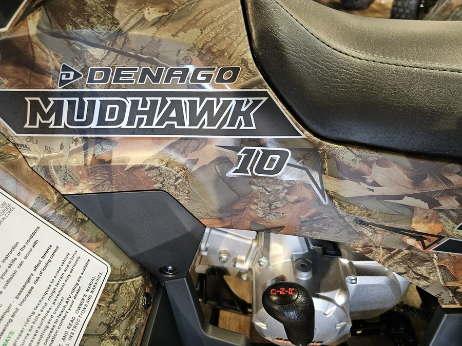 2026 Denago Powersports Mudhawk 10FI ATV Traml Camouflage - 110147