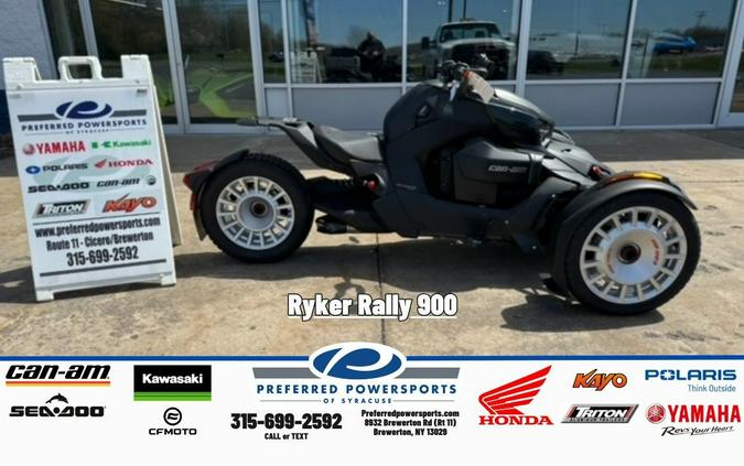 2026 Can-Am Ryker Rally 900 Black