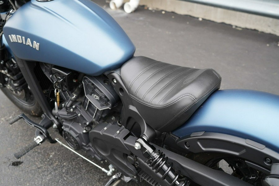 2021 Indian Motorcycle Scout Bobber Sixty ABS Blue Slate Smoke