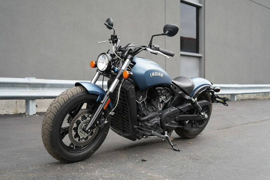 2021 Indian Motorcycle Scout Bobber Sixty ABS Blue Slate Smoke