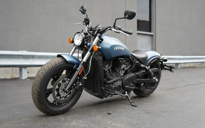 2021 Indian Motorcycle Scout Bobber Sixty ABS Blue Slate Smoke