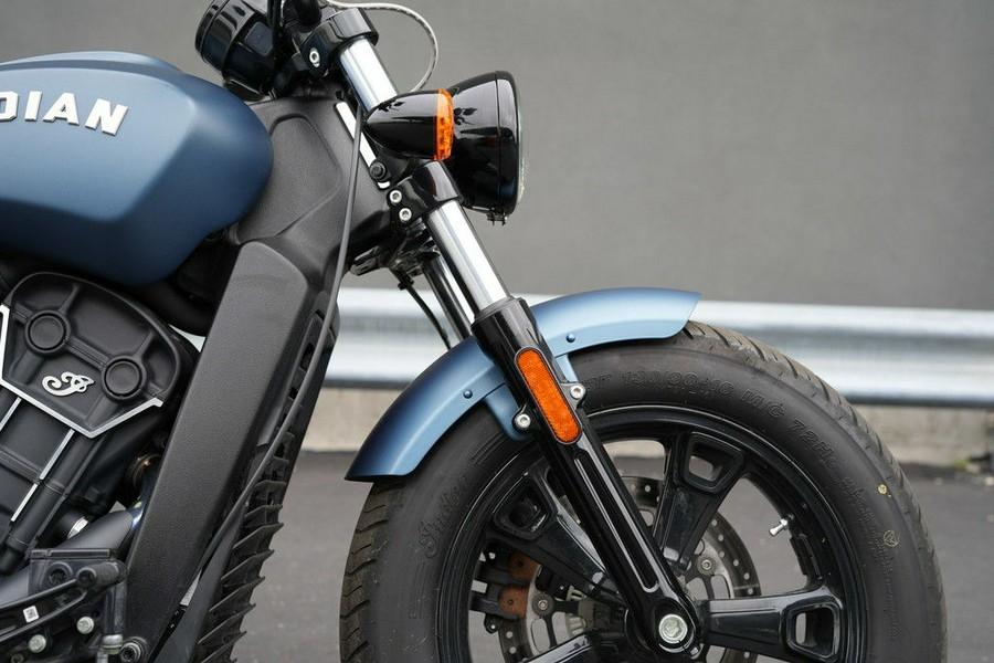 2021 Indian Motorcycle Scout Bobber Sixty ABS Blue Slate Smoke