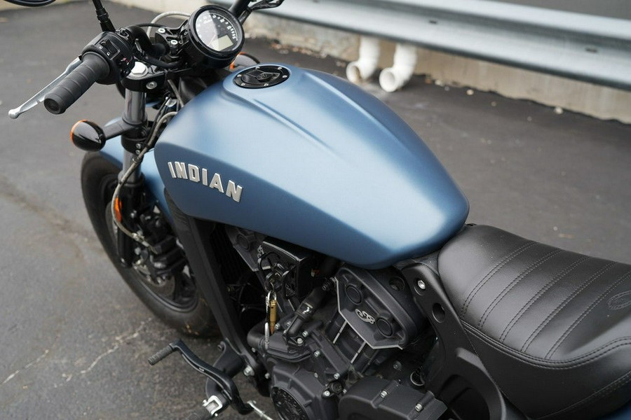 2021 Indian Motorcycle Scout Bobber Sixty ABS Blue Slate Smoke
