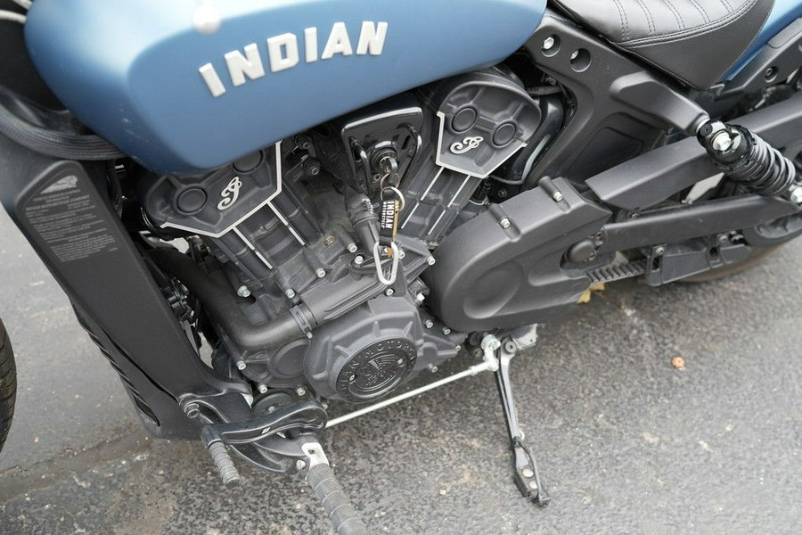 2021 Indian Motorcycle Scout Bobber Sixty ABS Blue Slate Smoke