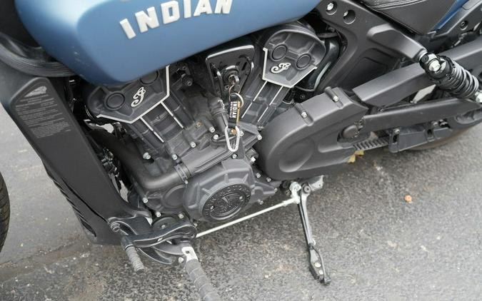 2021 Indian Motorcycle Scout Bobber Sixty ABS Blue Slate Smoke