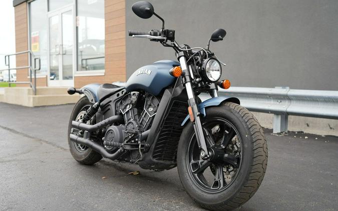 2021 Indian Motorcycle Scout Bobber Sixty ABS Blue Slate Smoke