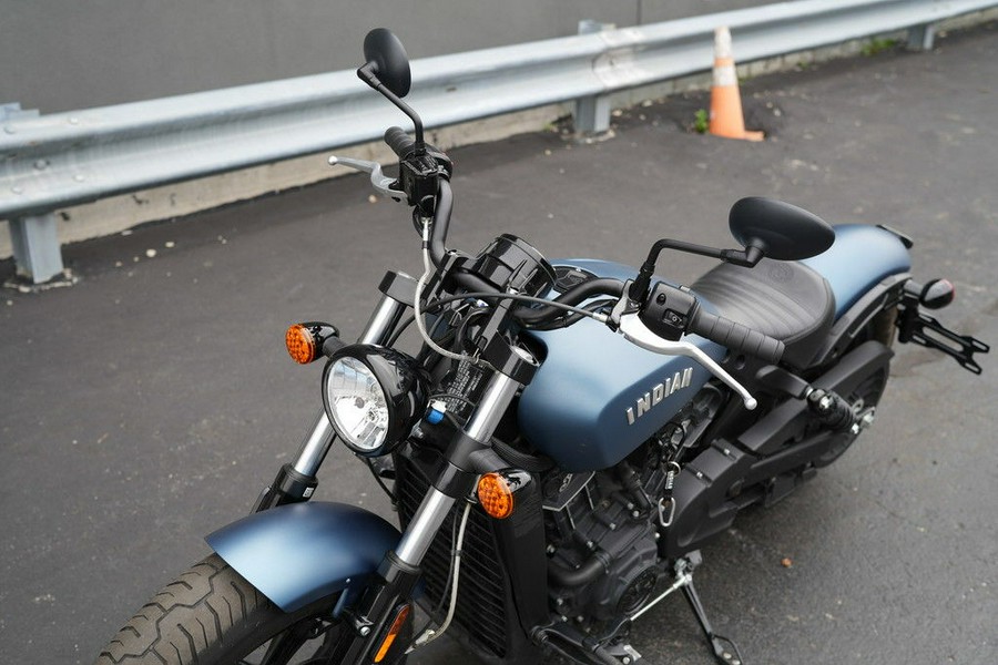 2021 Indian Motorcycle Scout Bobber Sixty ABS Blue Slate Smoke