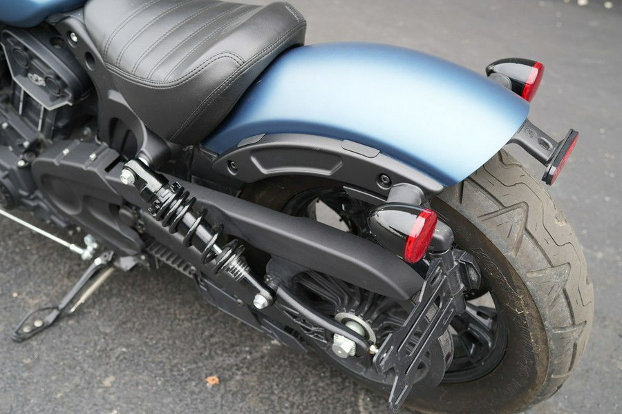 2021 Indian Motorcycle Scout Bobber Sixty ABS Blue Slate Smoke