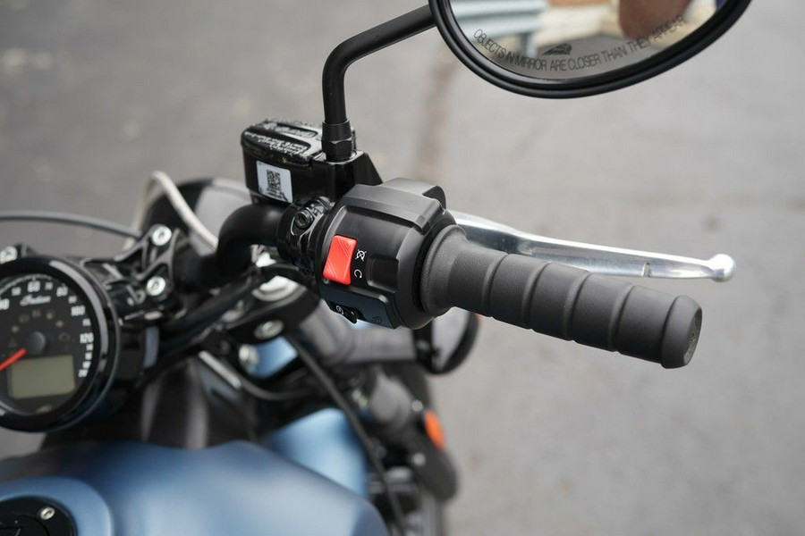 2021 Indian Motorcycle Scout Bobber Sixty ABS Blue Slate Smoke