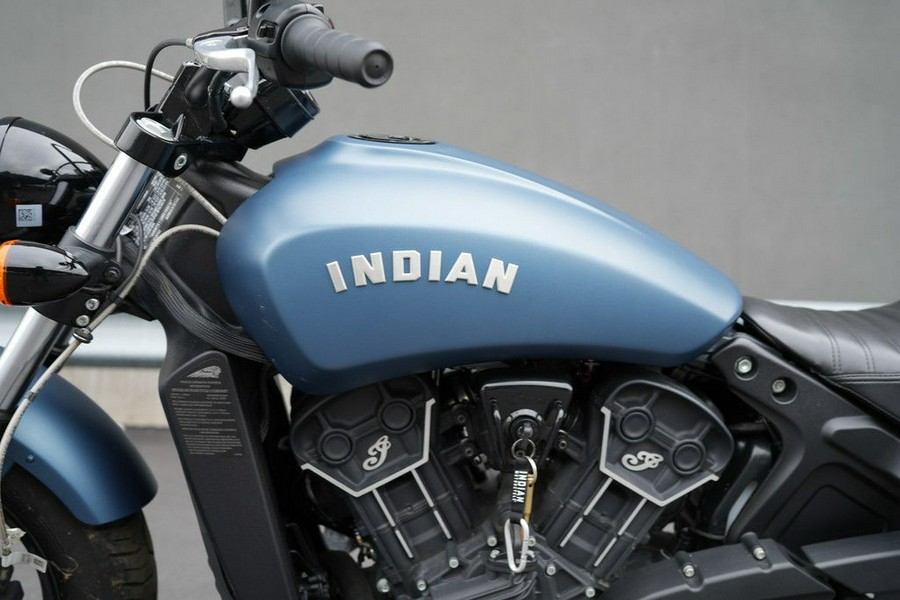 2021 Indian Motorcycle Scout Bobber Sixty ABS Blue Slate Smoke