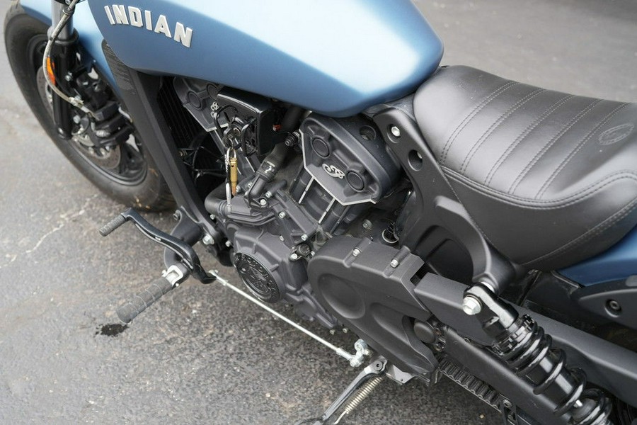 2021 Indian Motorcycle Scout Bobber Sixty ABS Blue Slate Smoke