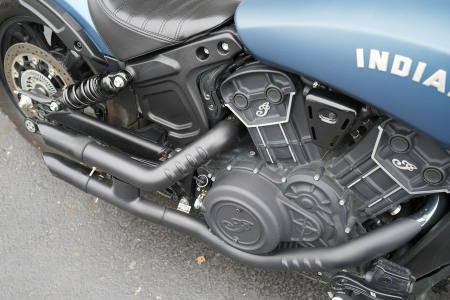 2021 Indian Motorcycle Scout Bobber Sixty ABS Blue Slate Smoke
