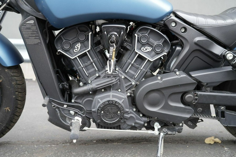 2021 Indian Motorcycle Scout Bobber Sixty ABS Blue Slate Smoke