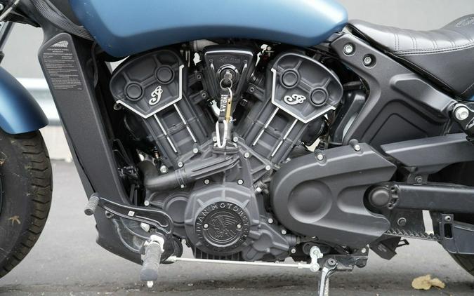 2021 Indian Motorcycle Scout Bobber Sixty ABS Blue Slate Smoke