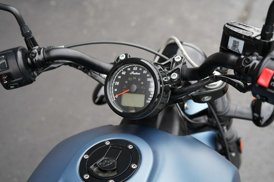 2021 Indian Motorcycle Scout Bobber Sixty ABS Blue Slate Smoke