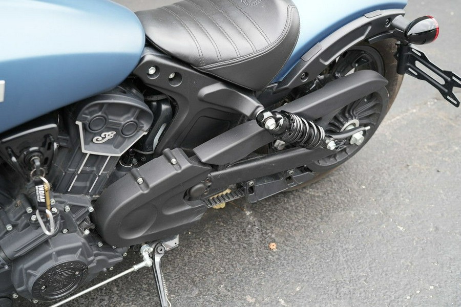 2021 Indian Motorcycle Scout Bobber Sixty ABS Blue Slate Smoke