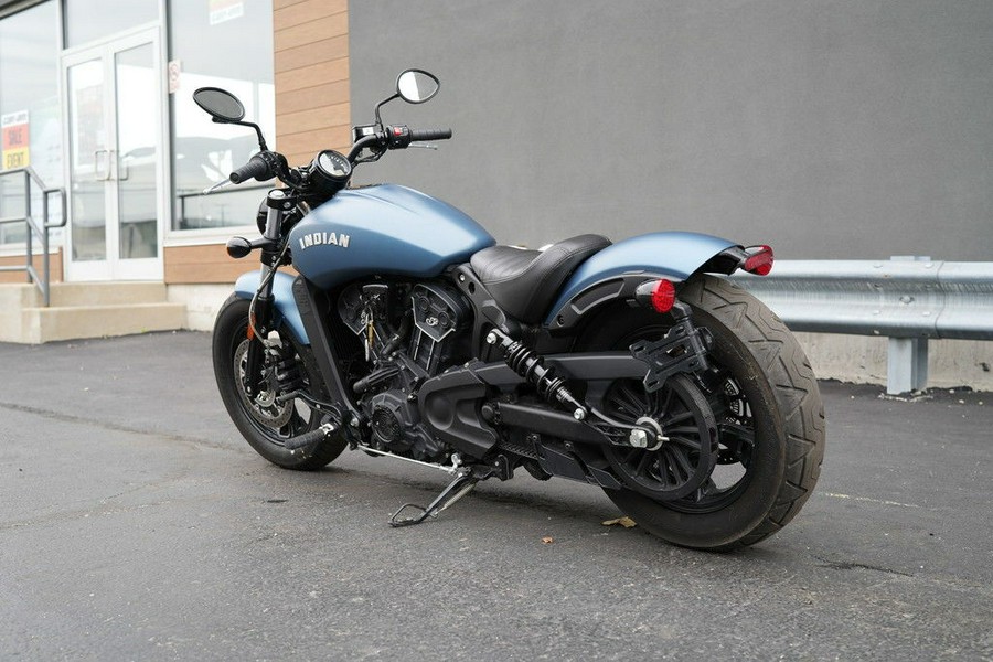 2021 Indian Motorcycle Scout Bobber Sixty ABS Blue Slate Smoke