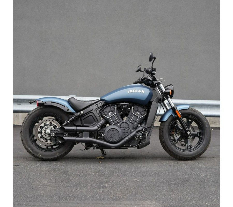 2021 Indian Motorcycle Scout Bobber Sixty ABS Blue Slate Smoke