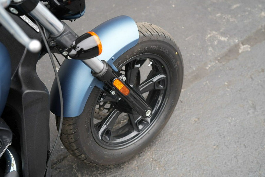 2021 Indian Motorcycle Scout Bobber Sixty ABS Blue Slate Smoke