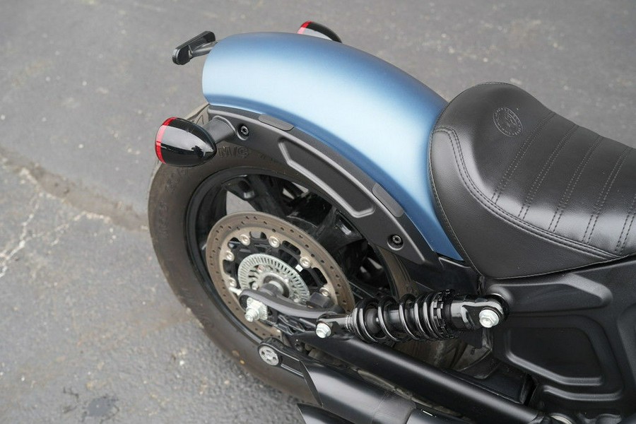 2021 Indian Motorcycle Scout Bobber Sixty ABS Blue Slate Smoke