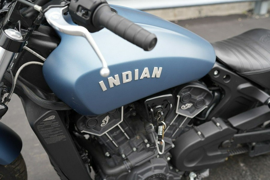 2021 Indian Motorcycle Scout Bobber Sixty ABS Blue Slate Smoke