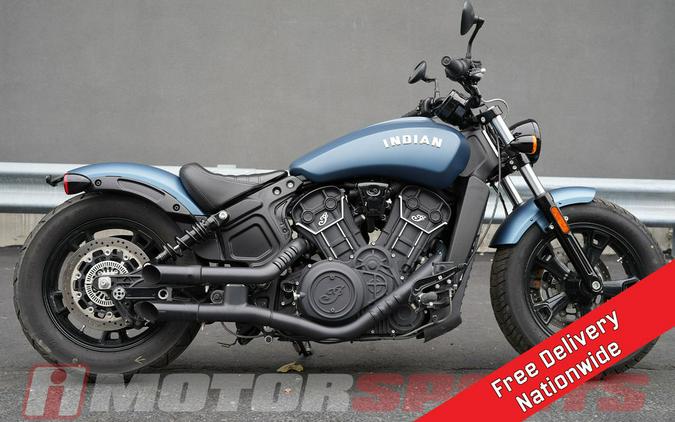 2021 Indian Motorcycle Scout Bobber Sixty ABS Blue Slate Smoke