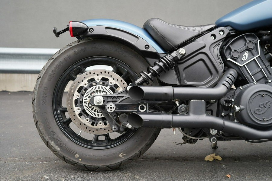 2021 Indian Motorcycle Scout Bobber Sixty ABS Blue Slate Smoke