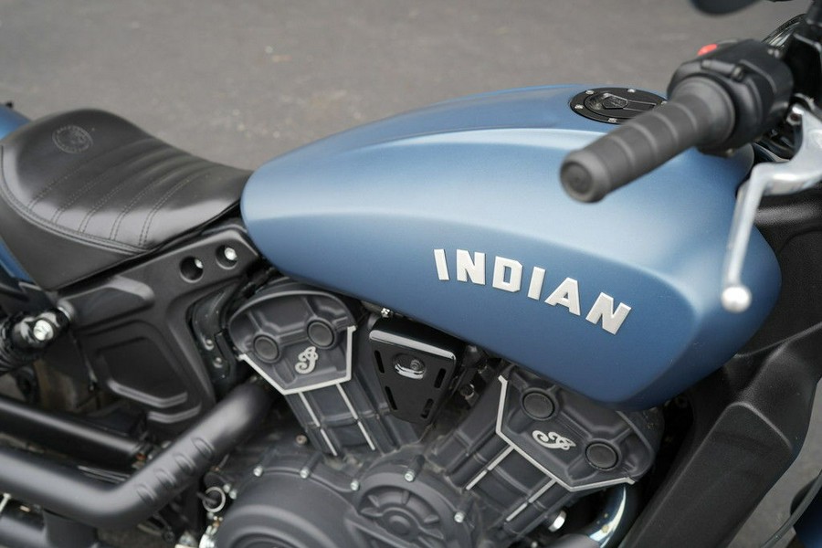 2021 Indian Motorcycle Scout Bobber Sixty ABS Blue Slate Smoke