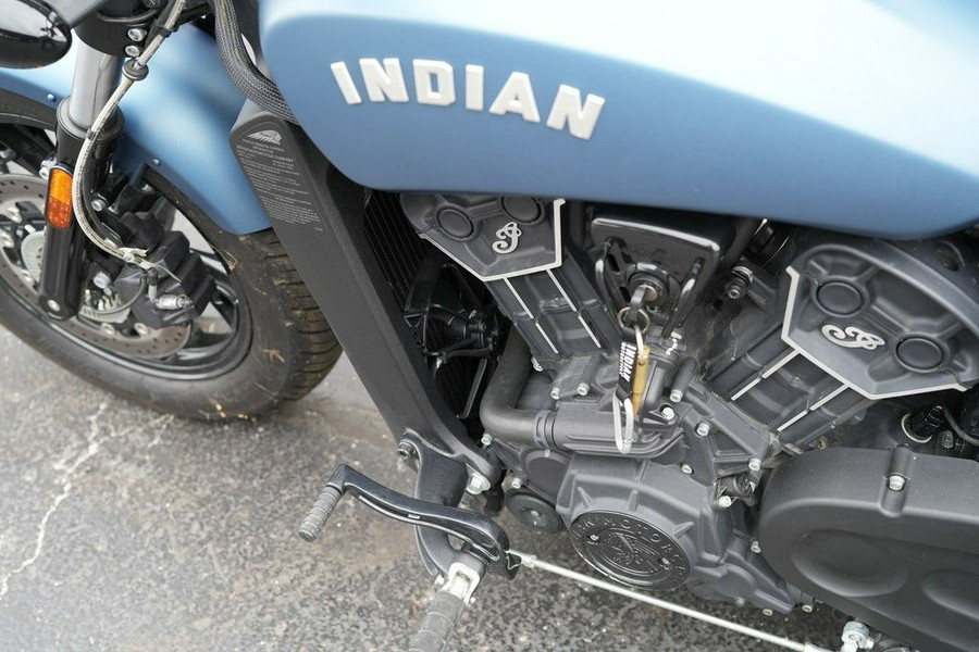 2021 Indian Motorcycle Scout Bobber Sixty ABS Blue Slate Smoke