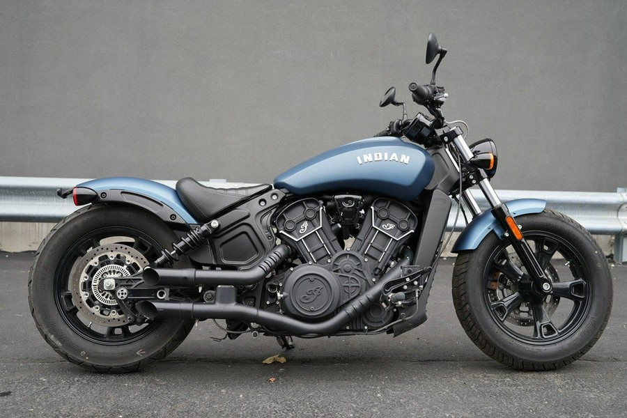 2021 Indian Motorcycle Scout Bobber Sixty ABS Blue Slate Smoke