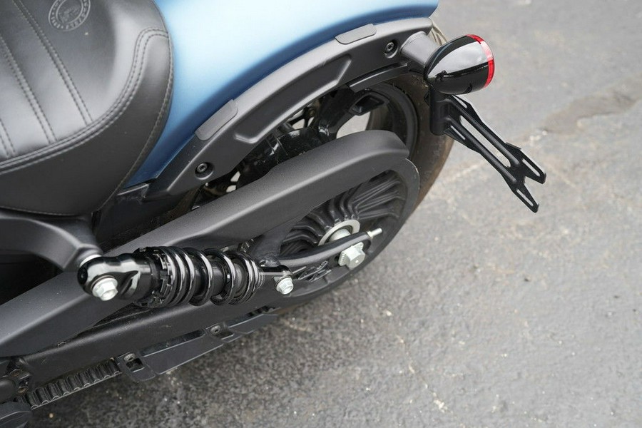 2021 Indian Motorcycle Scout Bobber Sixty ABS Blue Slate Smoke