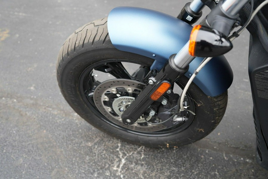 2021 Indian Motorcycle Scout Bobber Sixty ABS Blue Slate Smoke