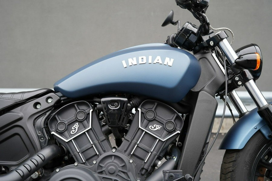 2021 Indian Motorcycle Scout Bobber Sixty ABS Blue Slate Smoke