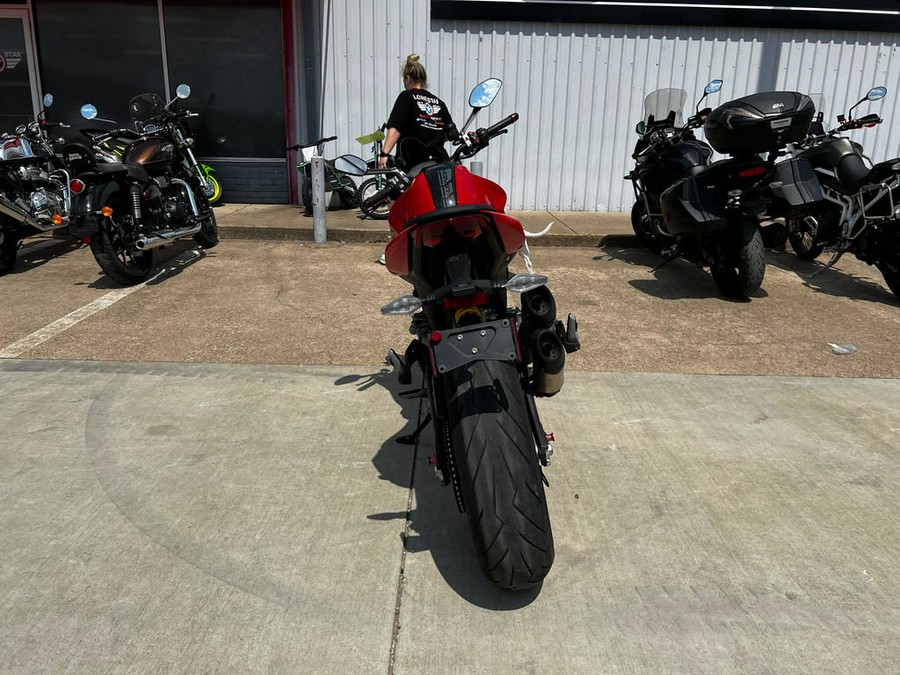 2021 Ducati Monster + Ducati Red