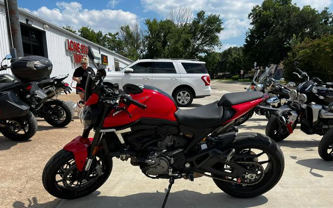 2021 Ducati Monster + Ducati Red