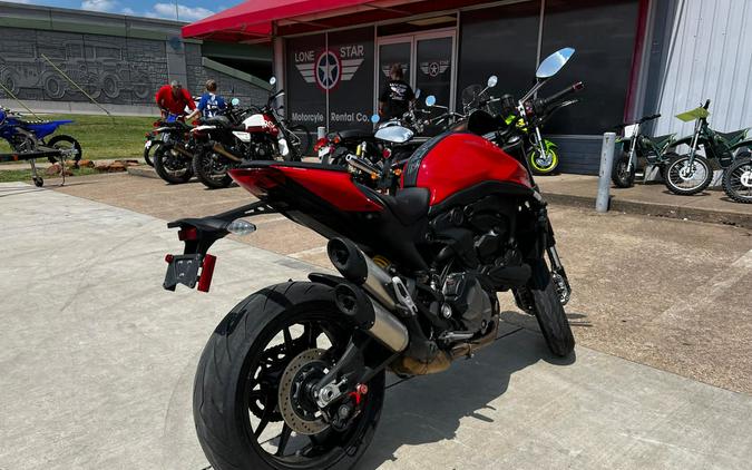 2021 Ducati Monster + Ducati Red