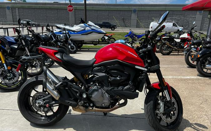 2021 Ducati Monster + Ducati Red