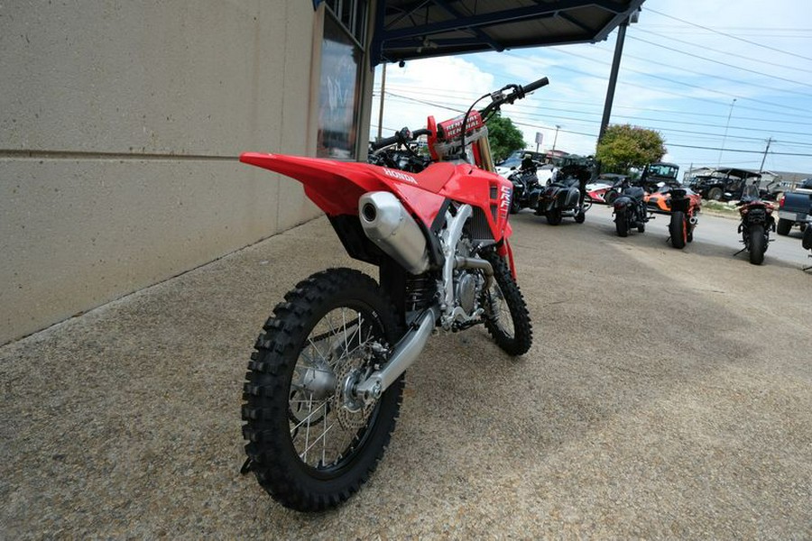 New 2025 HONDA CRF 250R RED