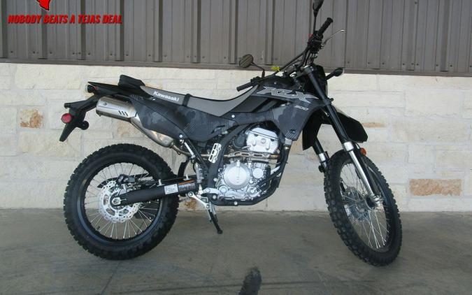 2024 Kawasaki KLX300 Cypher Camo Gray