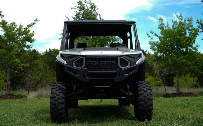 New 2024 POLARIS RANGER CREW XD 1500 PREMIUM TURBO SILVER