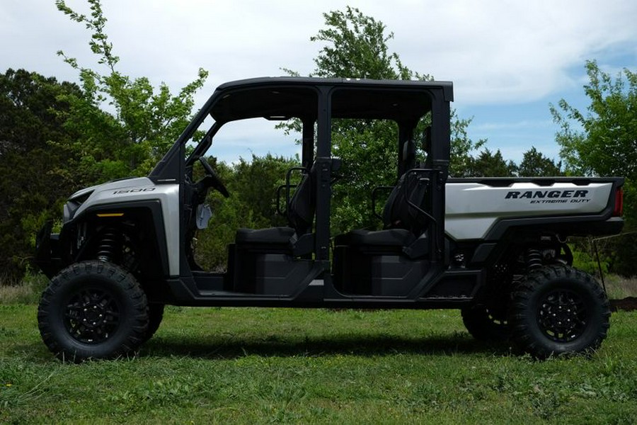 New 2024 POLARIS RANGER CREW XD 1500 PREMIUM TURBO SILVER