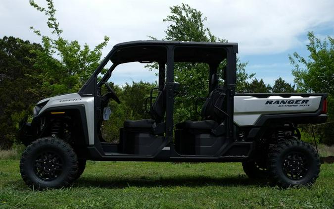 New 2024 POLARIS RANGER CREW XD 1500 PREMIUM TURBO SILVER