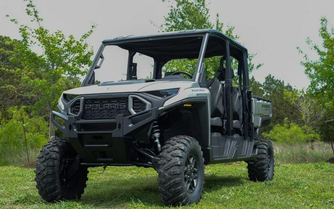 New 2024 POLARIS RANGER CREW XD 1500 PREMIUM TURBO SILVER