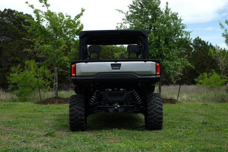 New 2024 POLARIS RANGER CREW XD 1500 PREMIUM TURBO SILVER